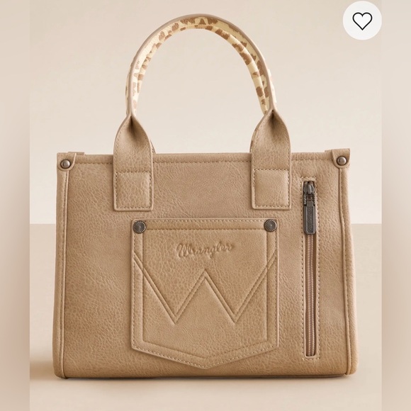 Wrangler leopard tote purse - Picture 2 of 4